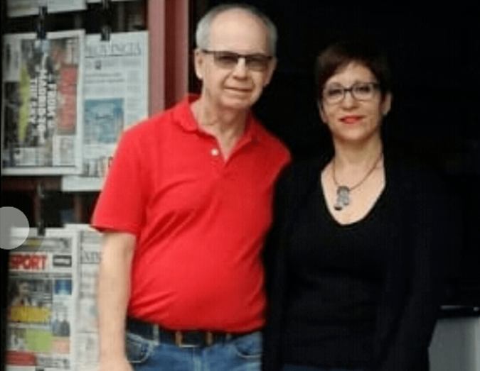 El matrimonio que oficiará de pregoneros en La Garita (Foto TA)